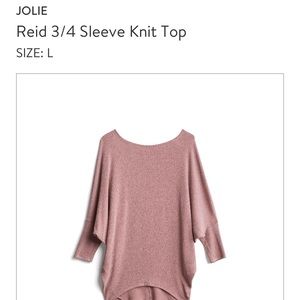 Jolie 3/4 sleeve to, purging my Stitch Fix!